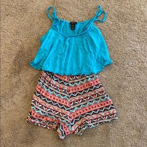 Colorful romper
